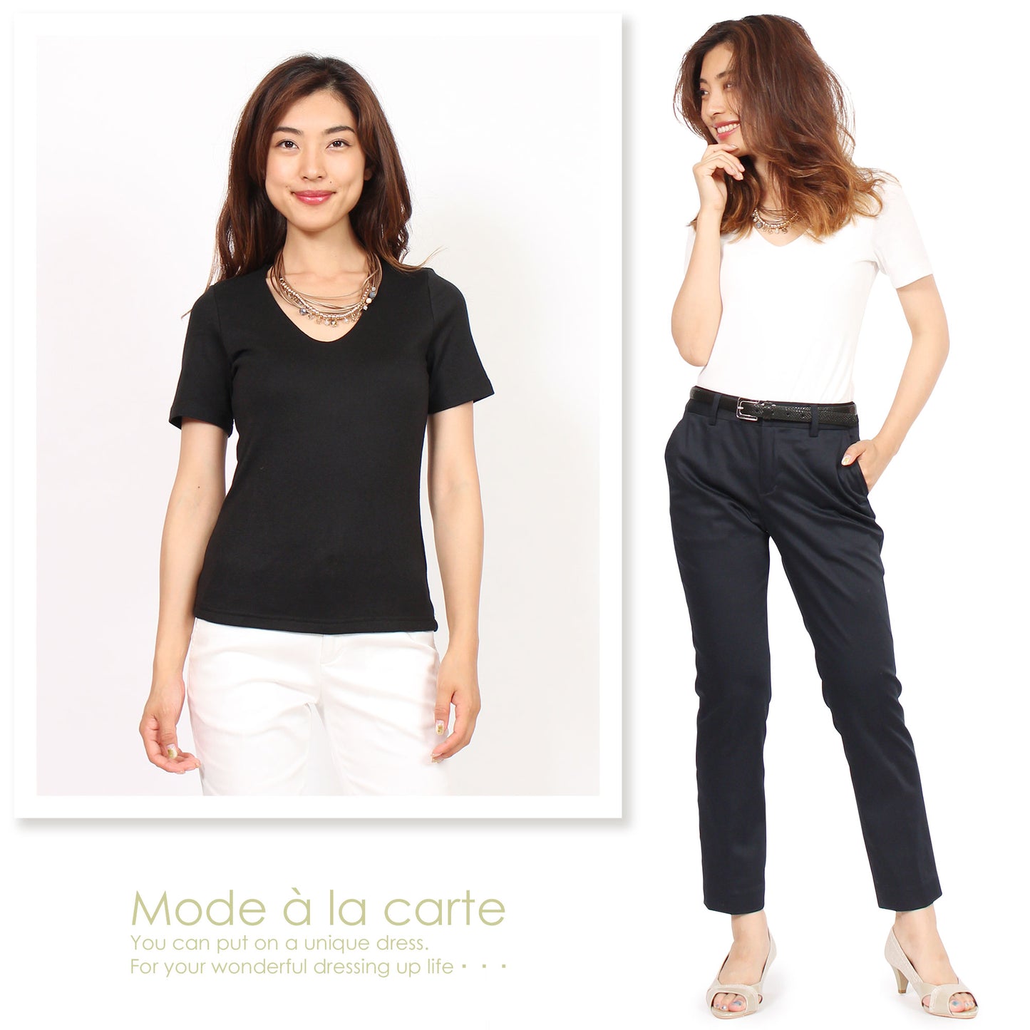 透けない半袖カットソーTシャツ M 3カラー