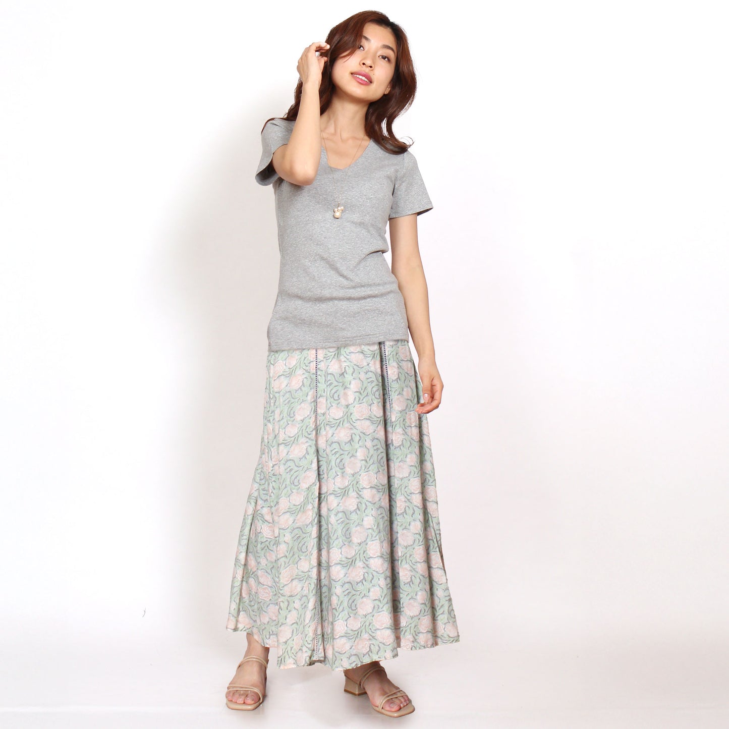 透けない半袖カットソーTシャツ M 3カラー
