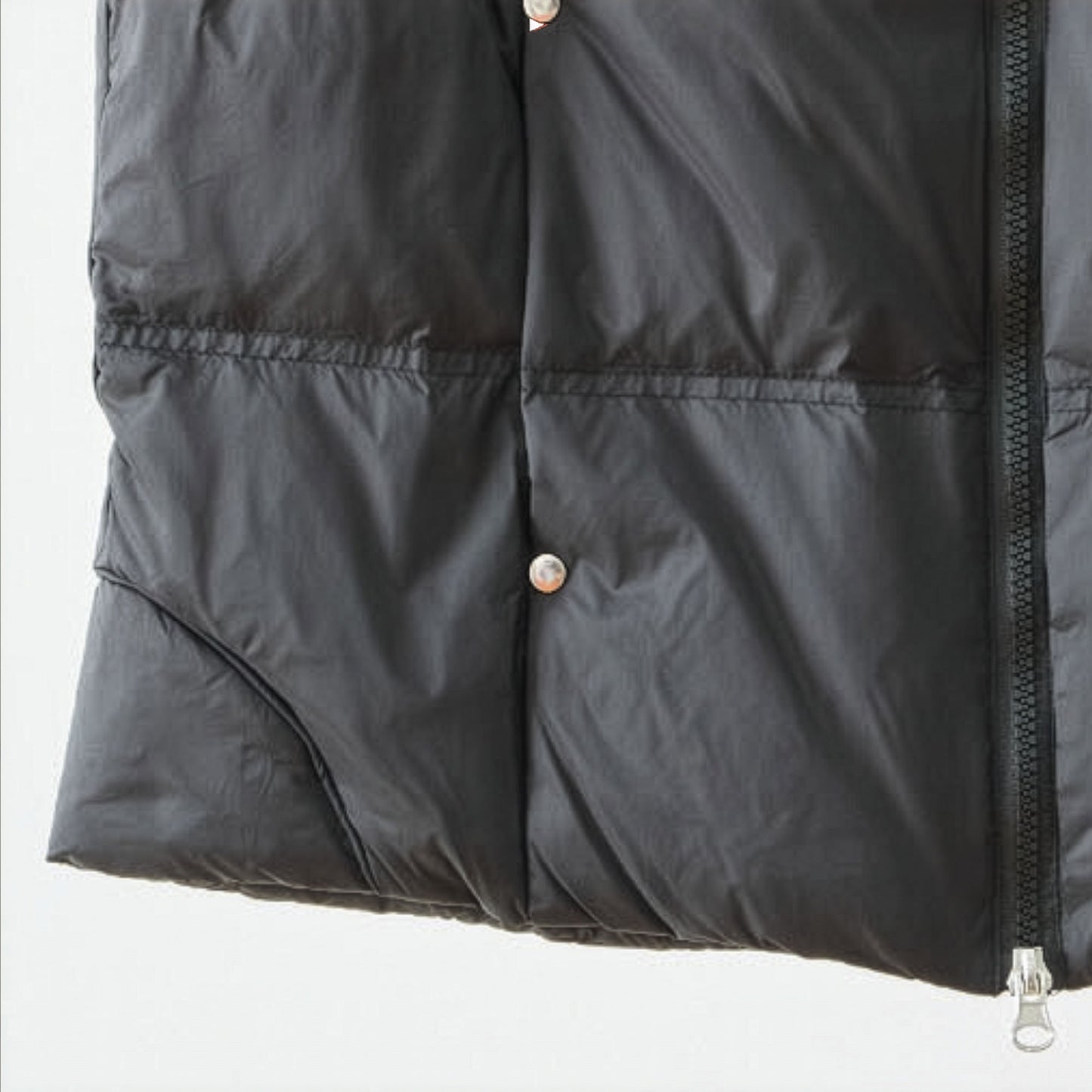 天然羽毛100％ 軽量＆極暖ダウンベスト M〜L