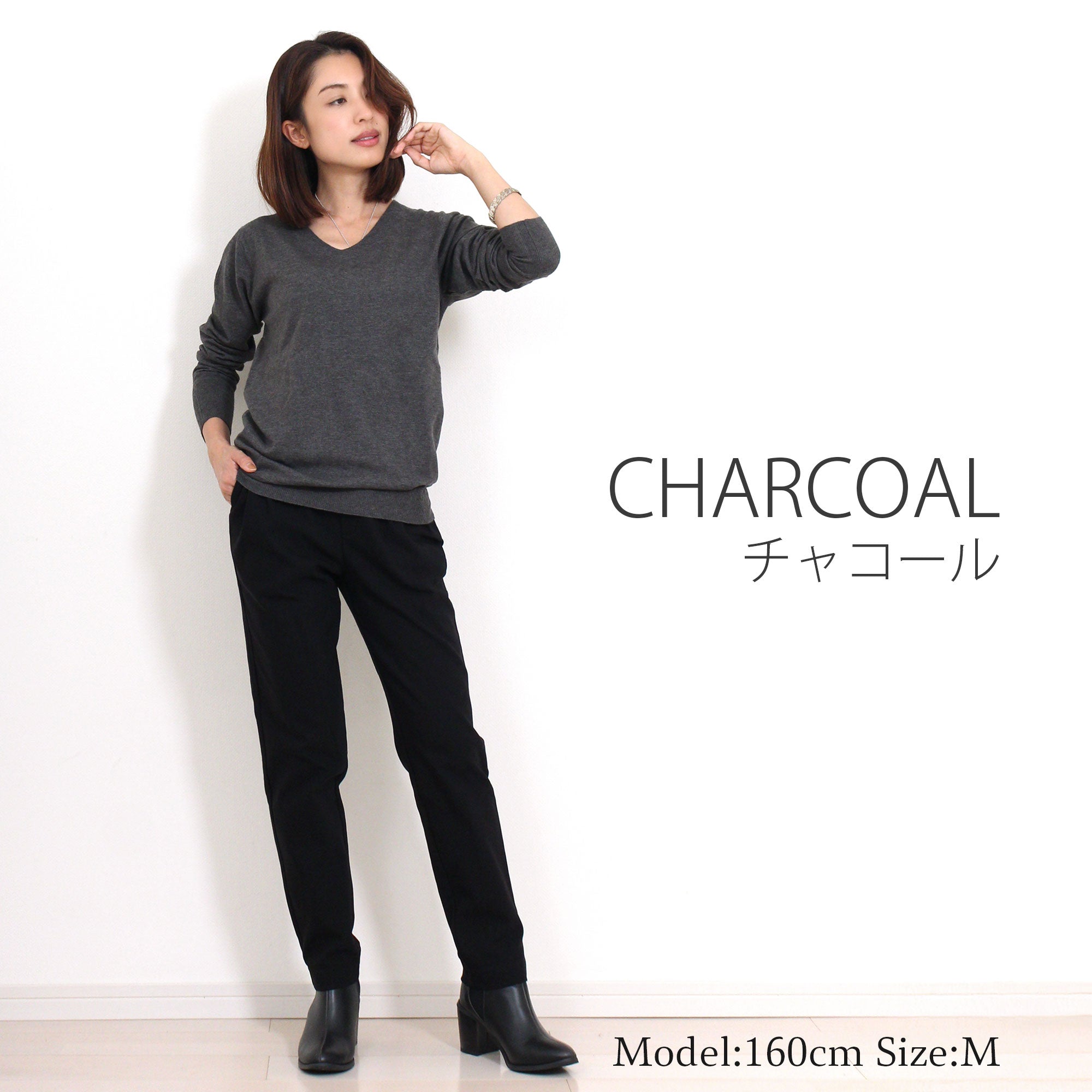 トップス おしゃれ 人気 ブランド vネック 長袖 ニット セーター 秋 冬