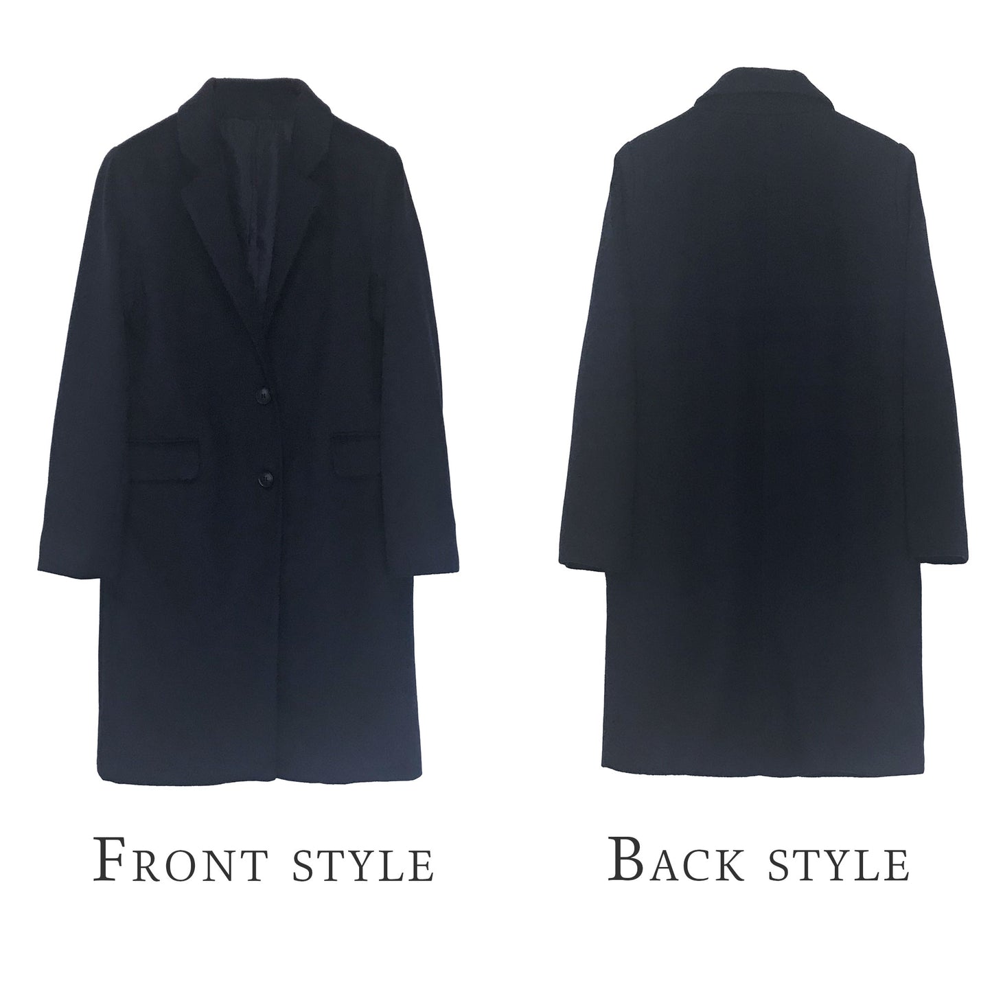 カシミヤタッチ フェイクウールチェスターコート M,L,LL 4カラー